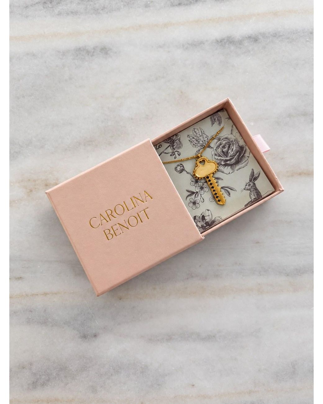 Carolina Benoit Metallic The Lovekey Theory — Key Of Courage