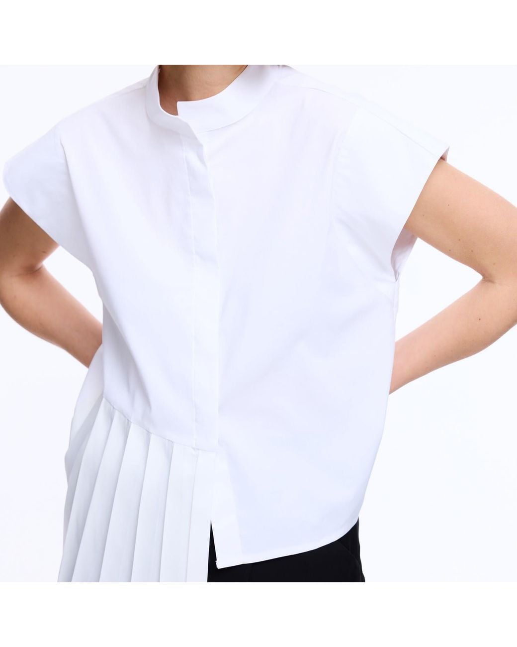 Mirimalist White Pliora Shirt