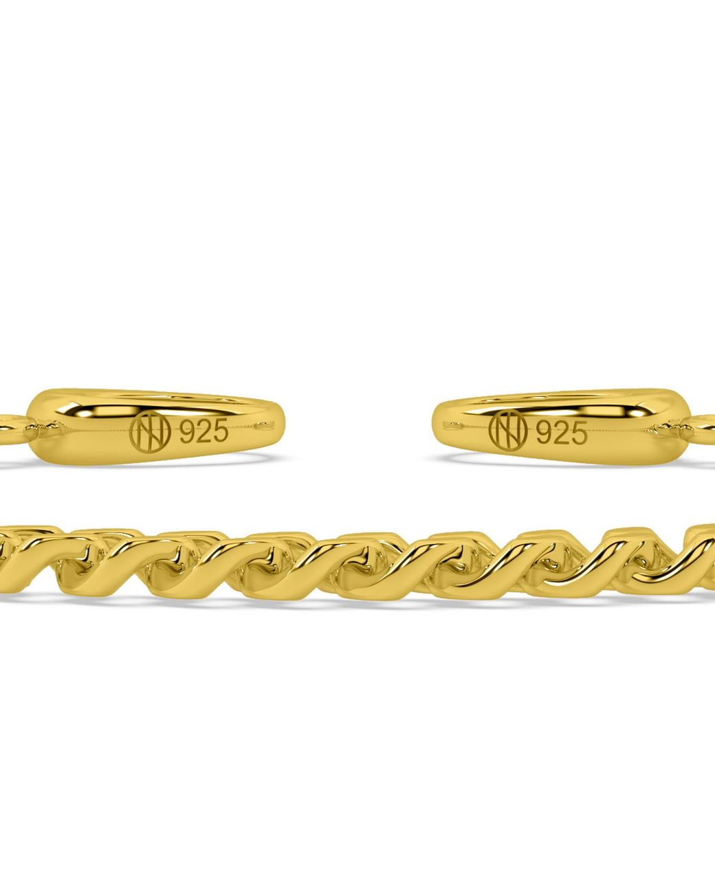 Onia Metallic Baby Cuban Link Bracelet