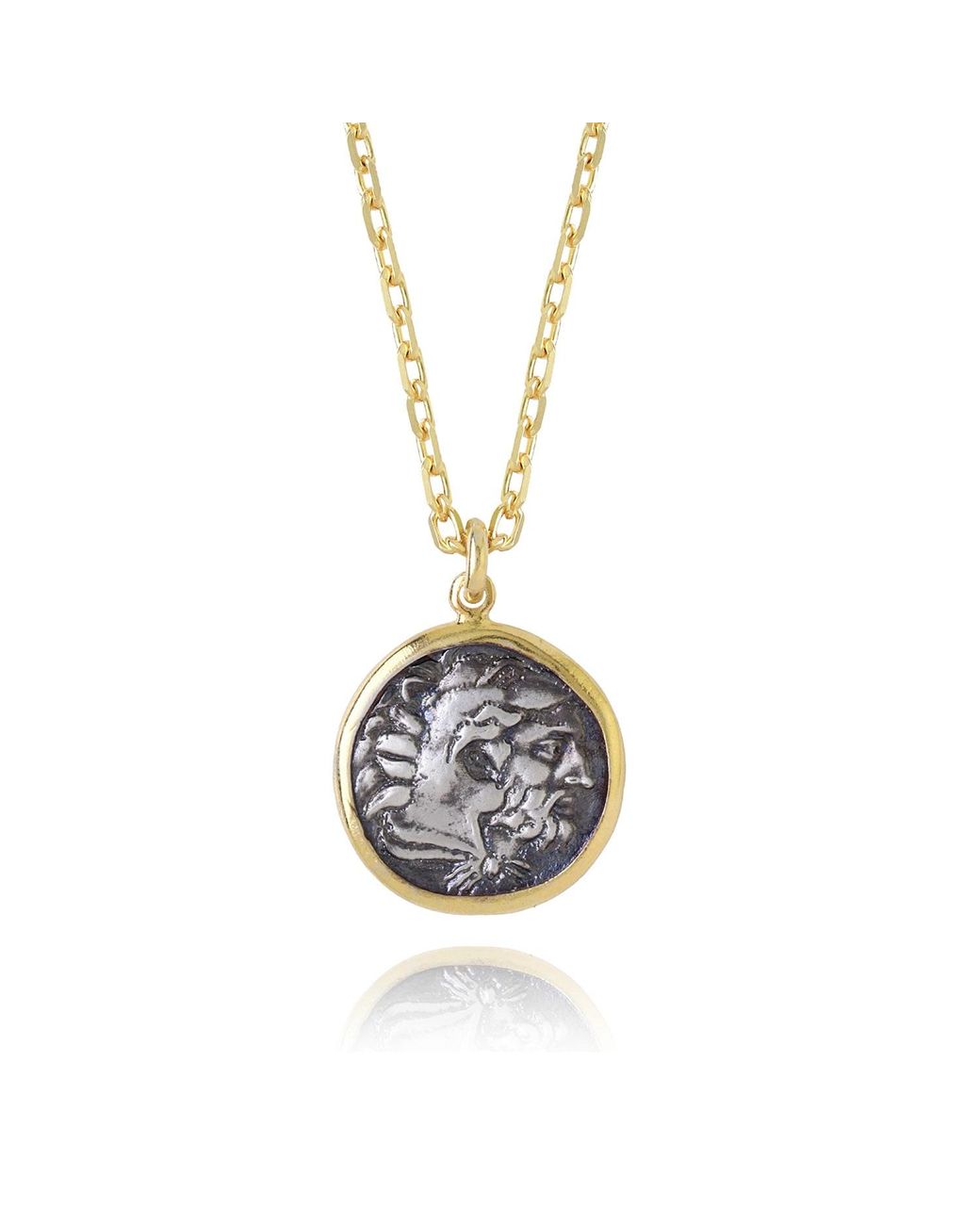 Ece London Metallic The Amyntas Coin Necklace