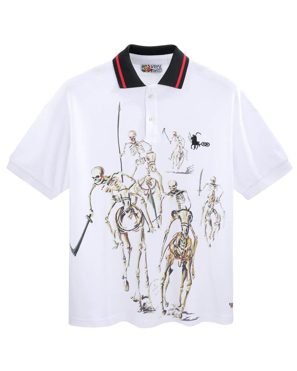 VERYRARE Blue Skeleton Polo for men