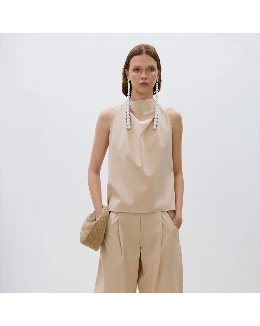 Sd Collection Green Mink Joli Mini Suede Bag