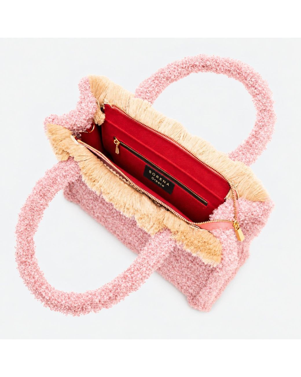 Sorena Pink Candy Medium Tote Bag
