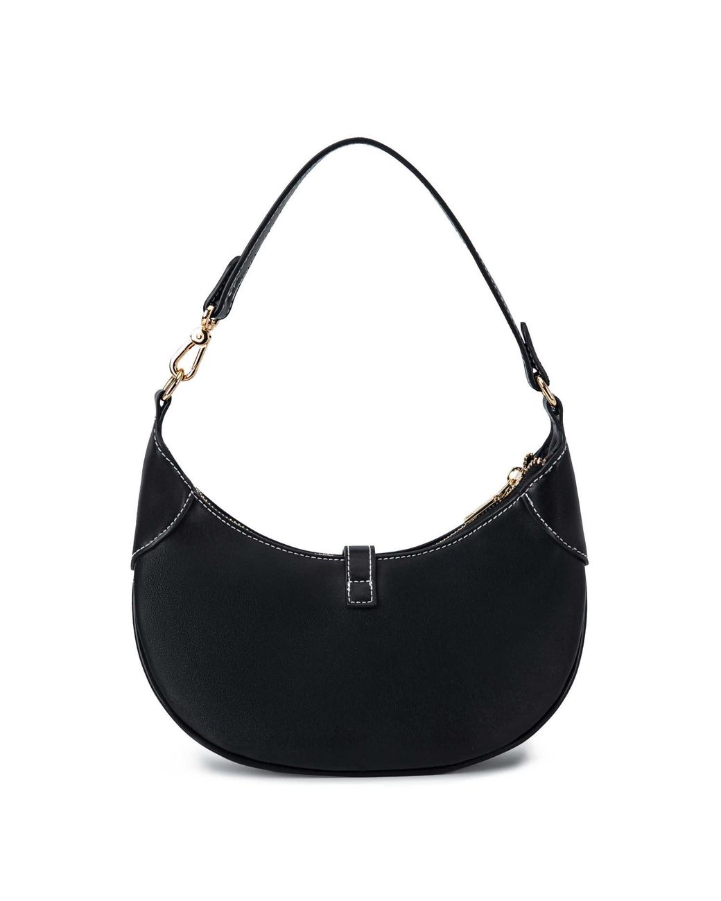 Mkf Collection - J'omor Blue Mire Half Moon Shoulder Bag