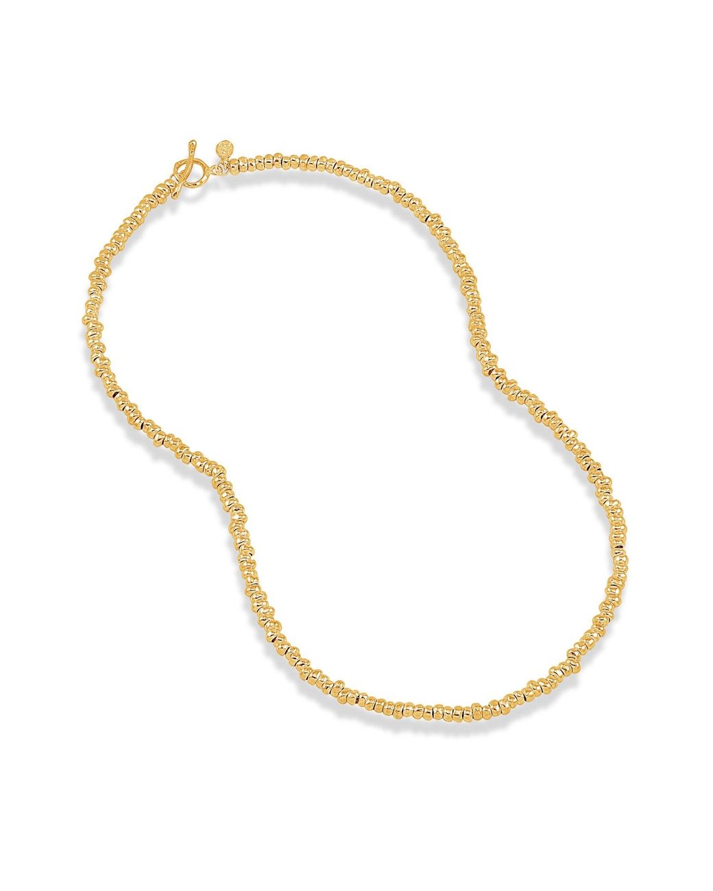 Dower & Hall Metallic Signature Nomad Nugget Necklace