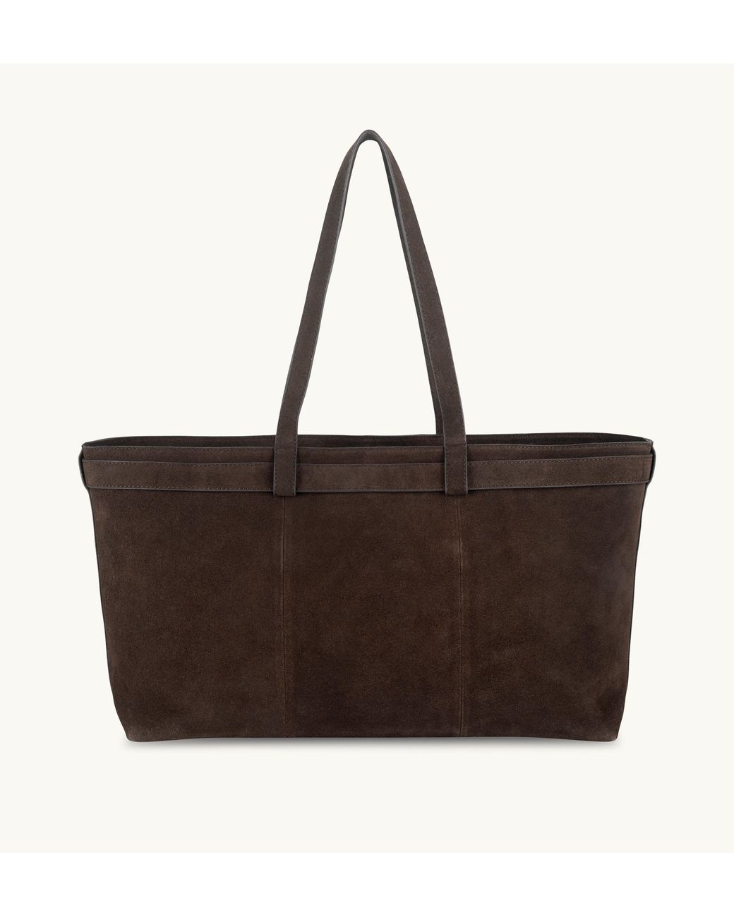 Apatchy London Brown The Esme Chocolate Suede Bag