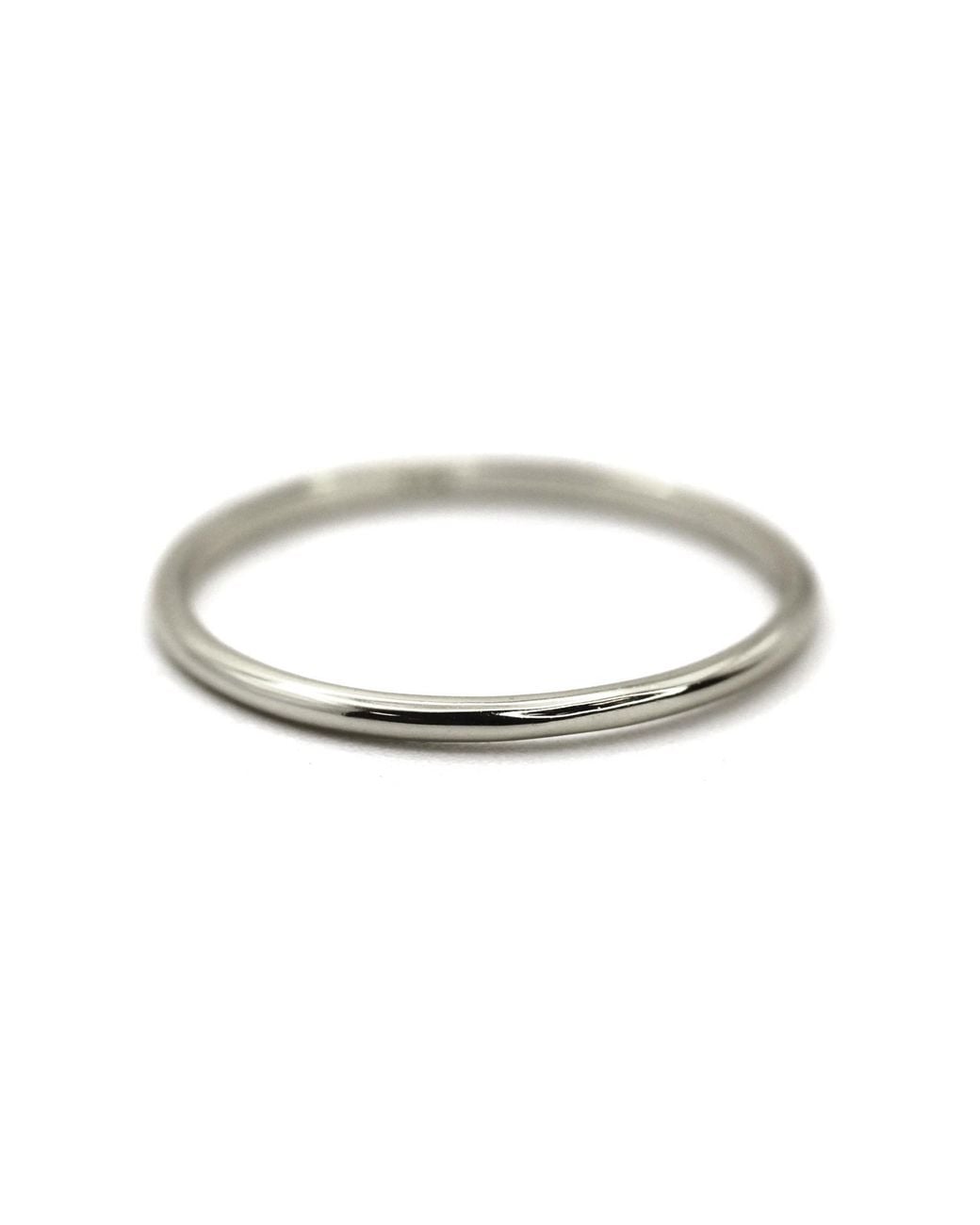 VicStoneNYC Fine Jewelry Metallic Simple Thin Solid Ring