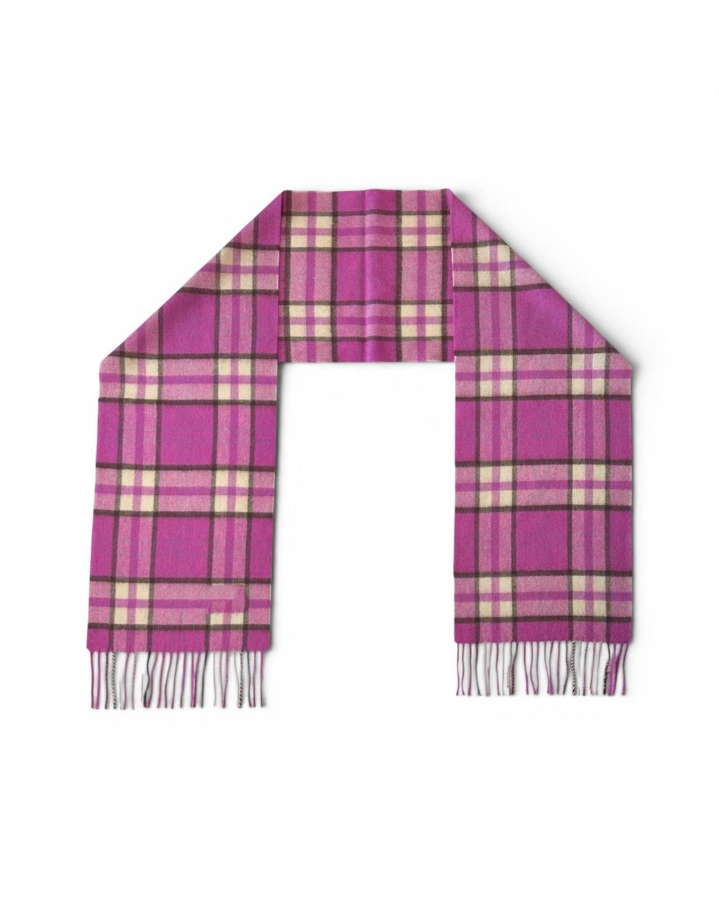 Loom & Cove Purple Check