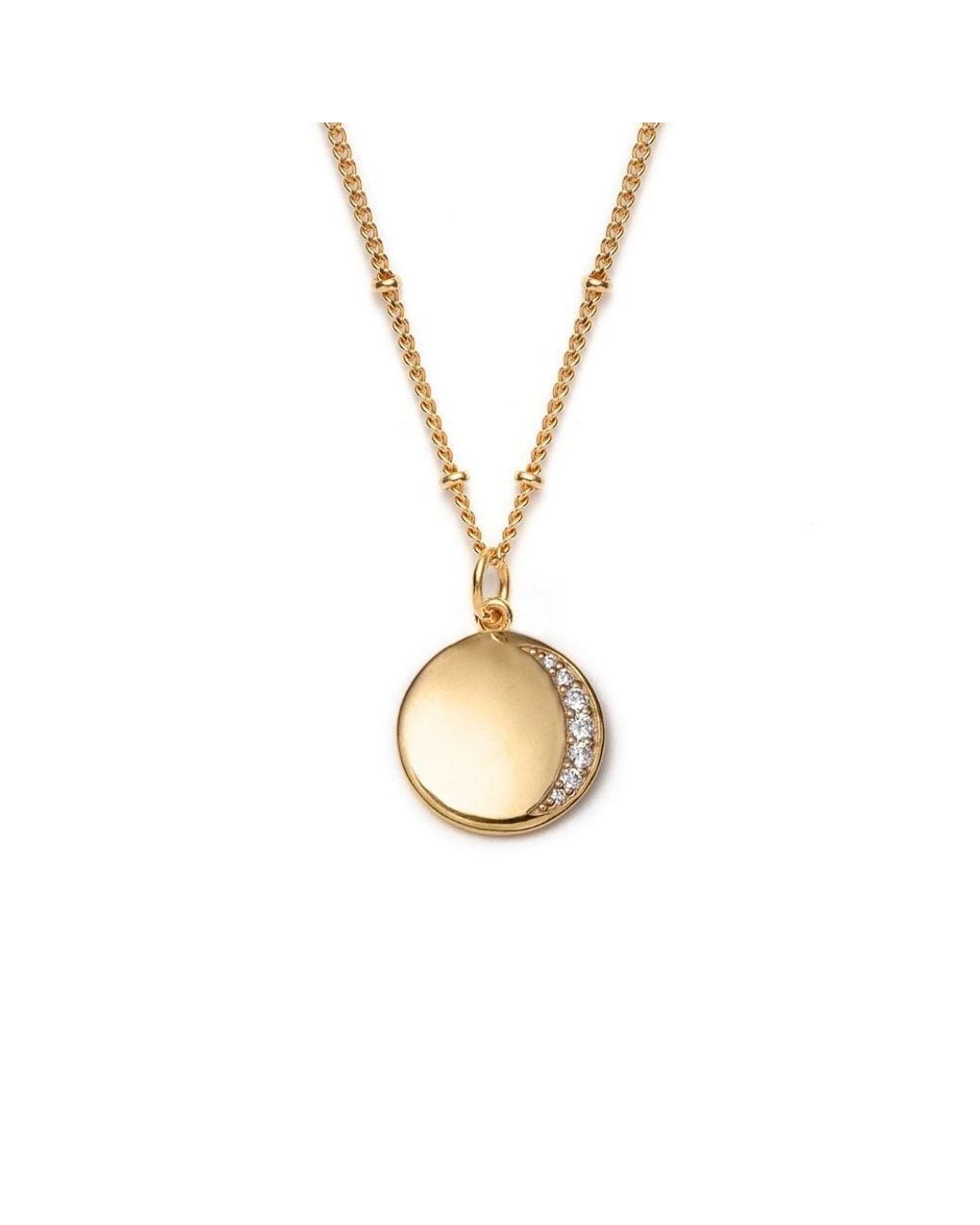 With Love Darling Metallic Eclipse Necklace