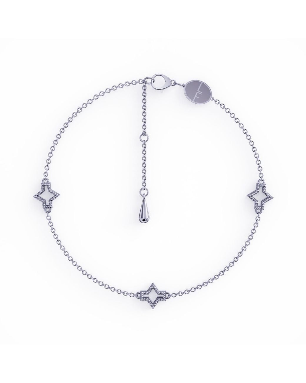 Linda Fiore Metallic Starlite Bracelet