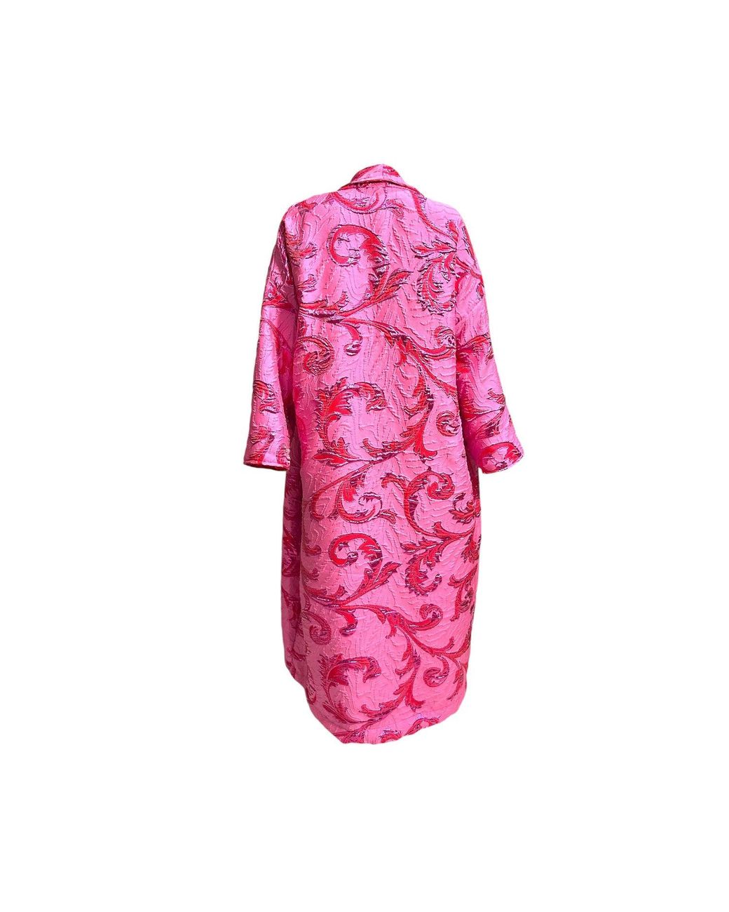 Julia Clancey Pink Candy Luxe Opera Dress Coat