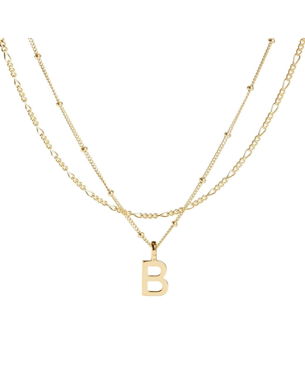 Muru Metallic Letter Layering Set