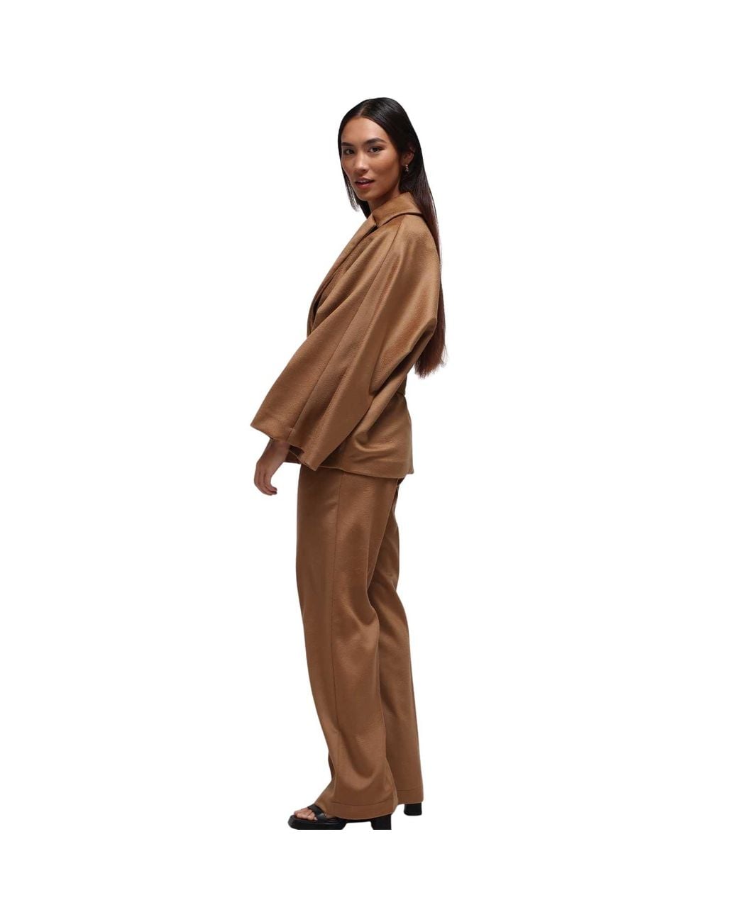 Humans & Land Brown Camel Kimono Jacket