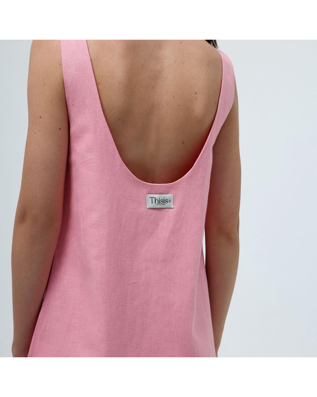 Thisisu Collection Pink Ipecu Mini Dress