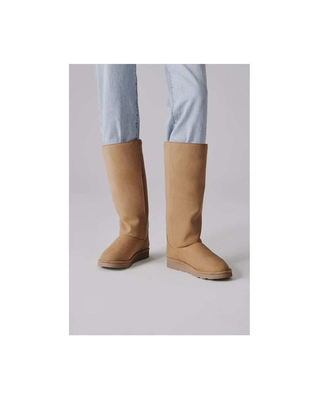 The New Orchard Natural Neutrals Classic Vegan Long Boots