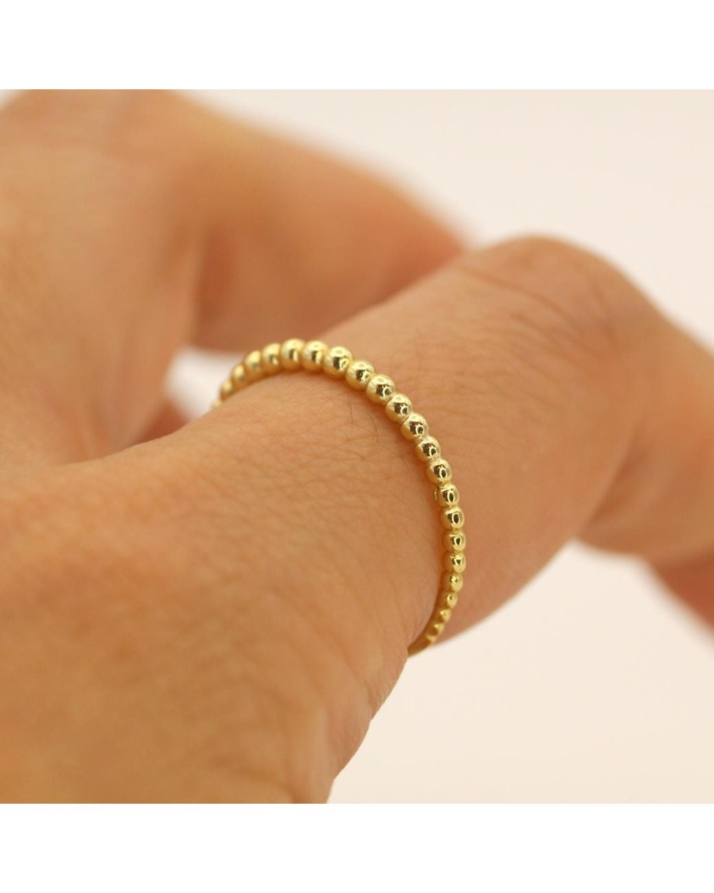 VicStoneNYC Fine Jewelry Metallic Soft Gradation Ball Ring