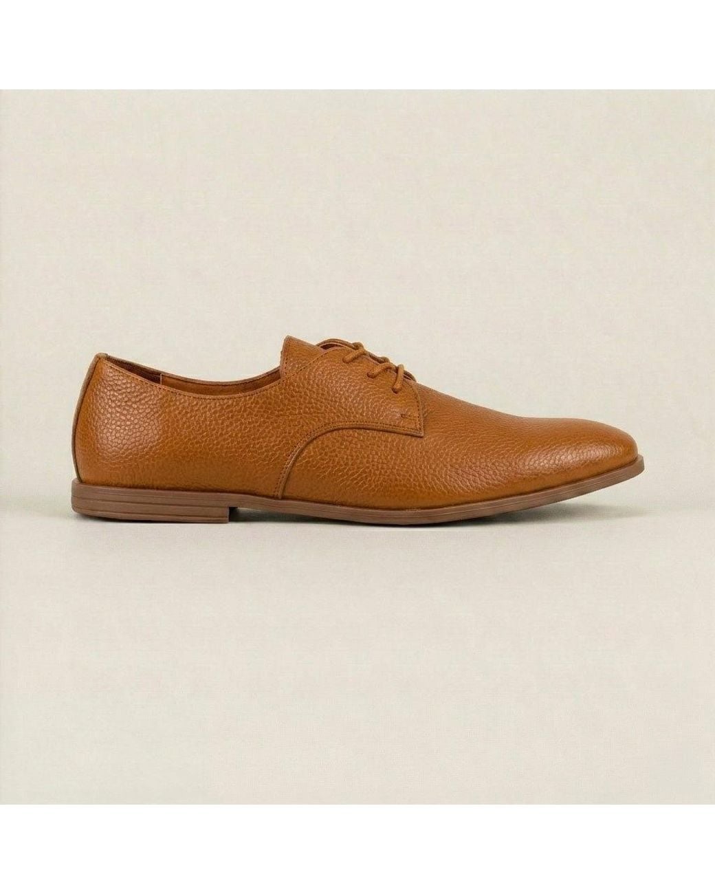 Womads Brown Cognac Oxfords