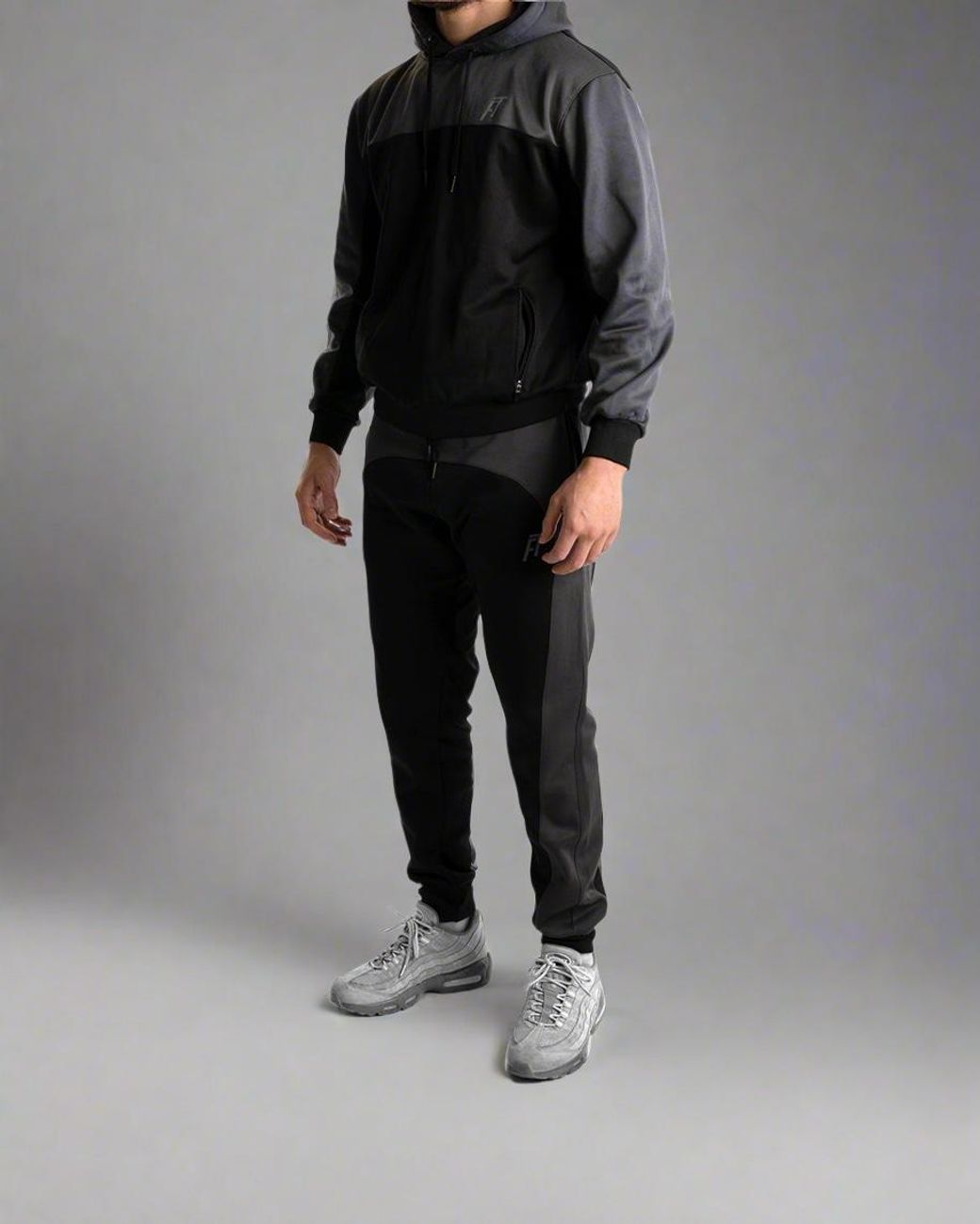 Foster Taylor Black Ft Tech Fleece Jogger for men