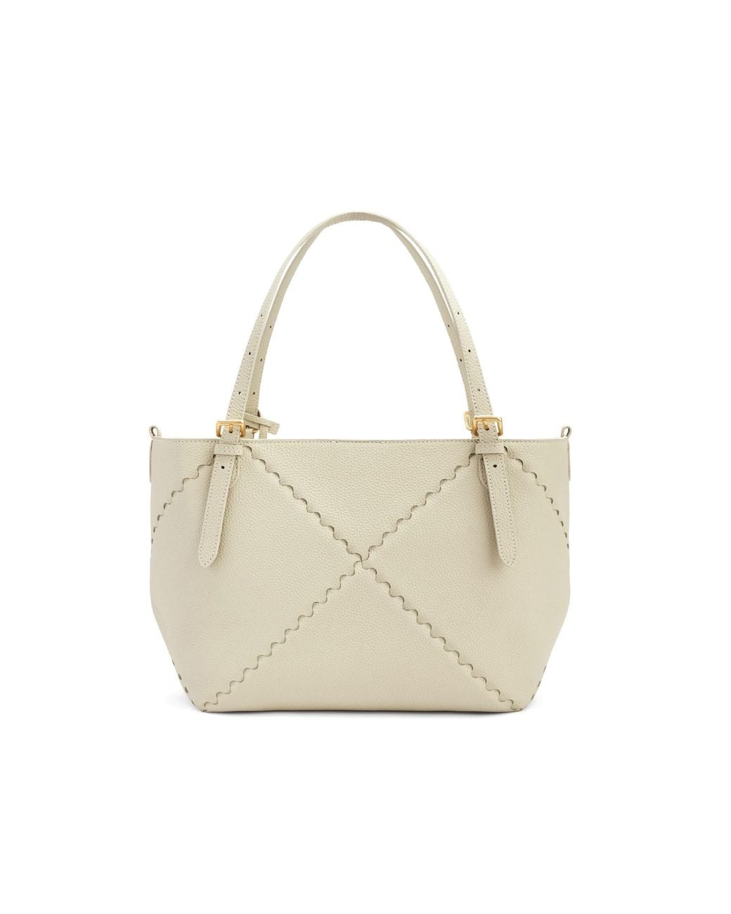 Orange Cube White Dusk Mosaic Tote