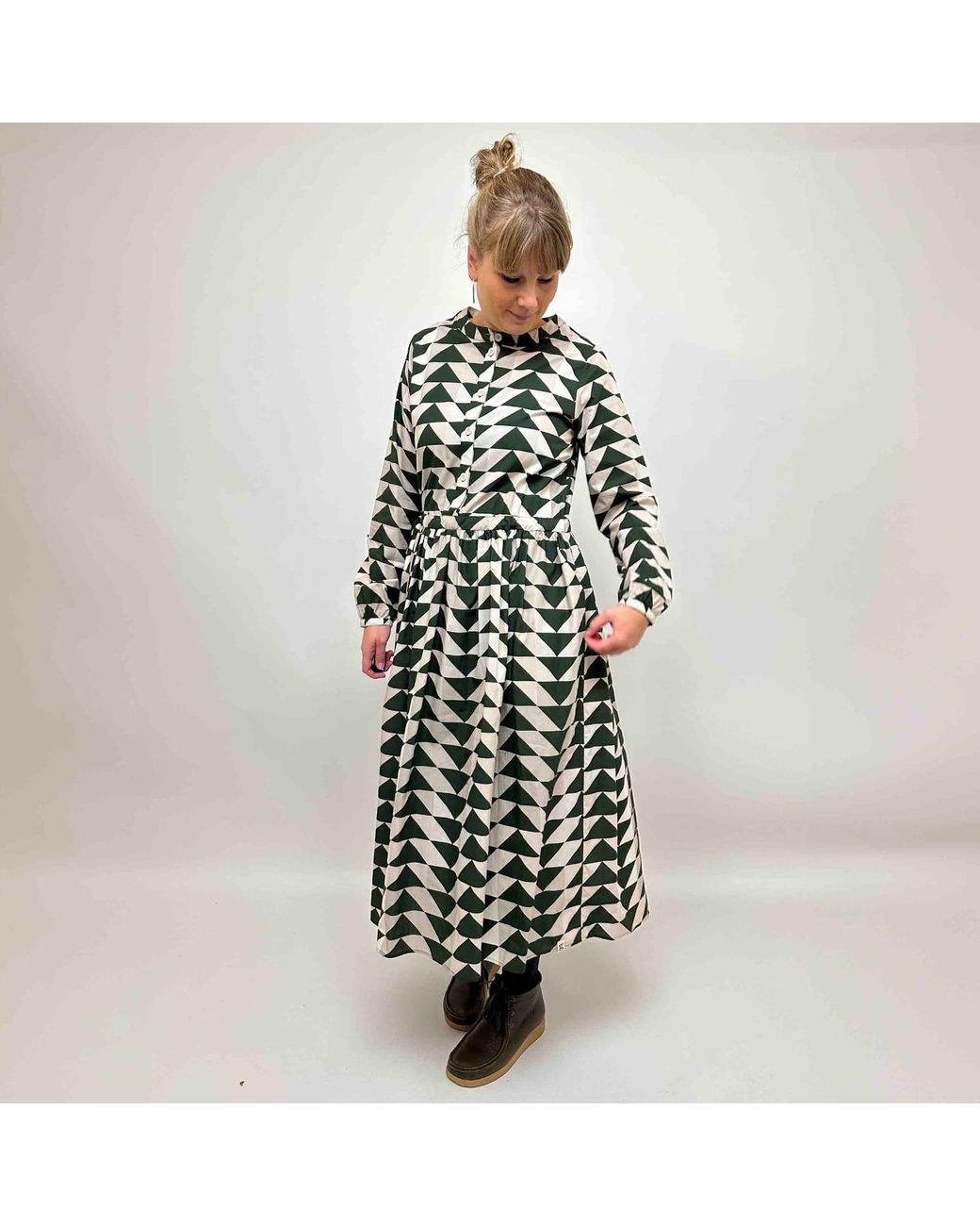 GROBUND White Agnete Dress