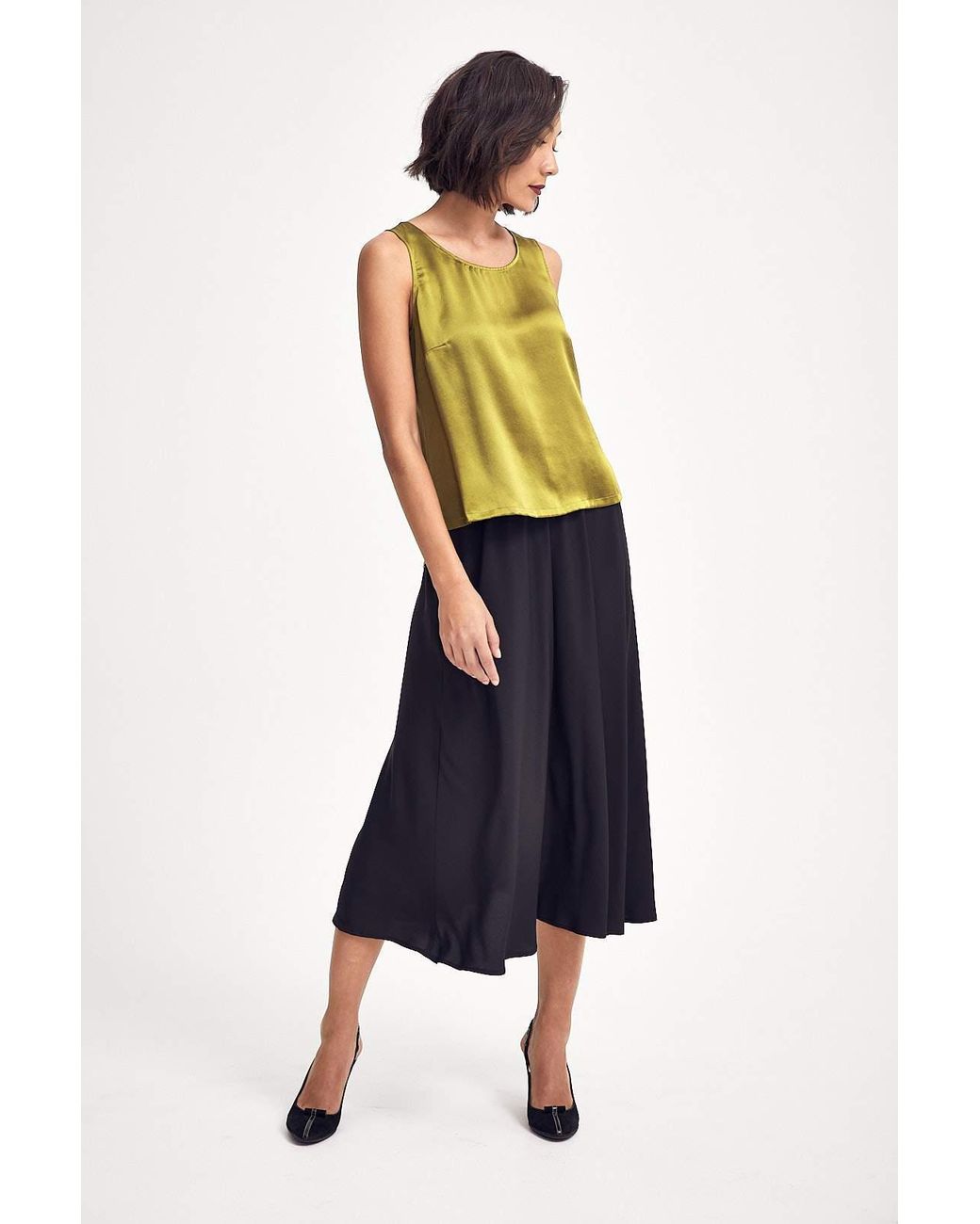 Lindsay Nicholas New York Black Duchess Skirt