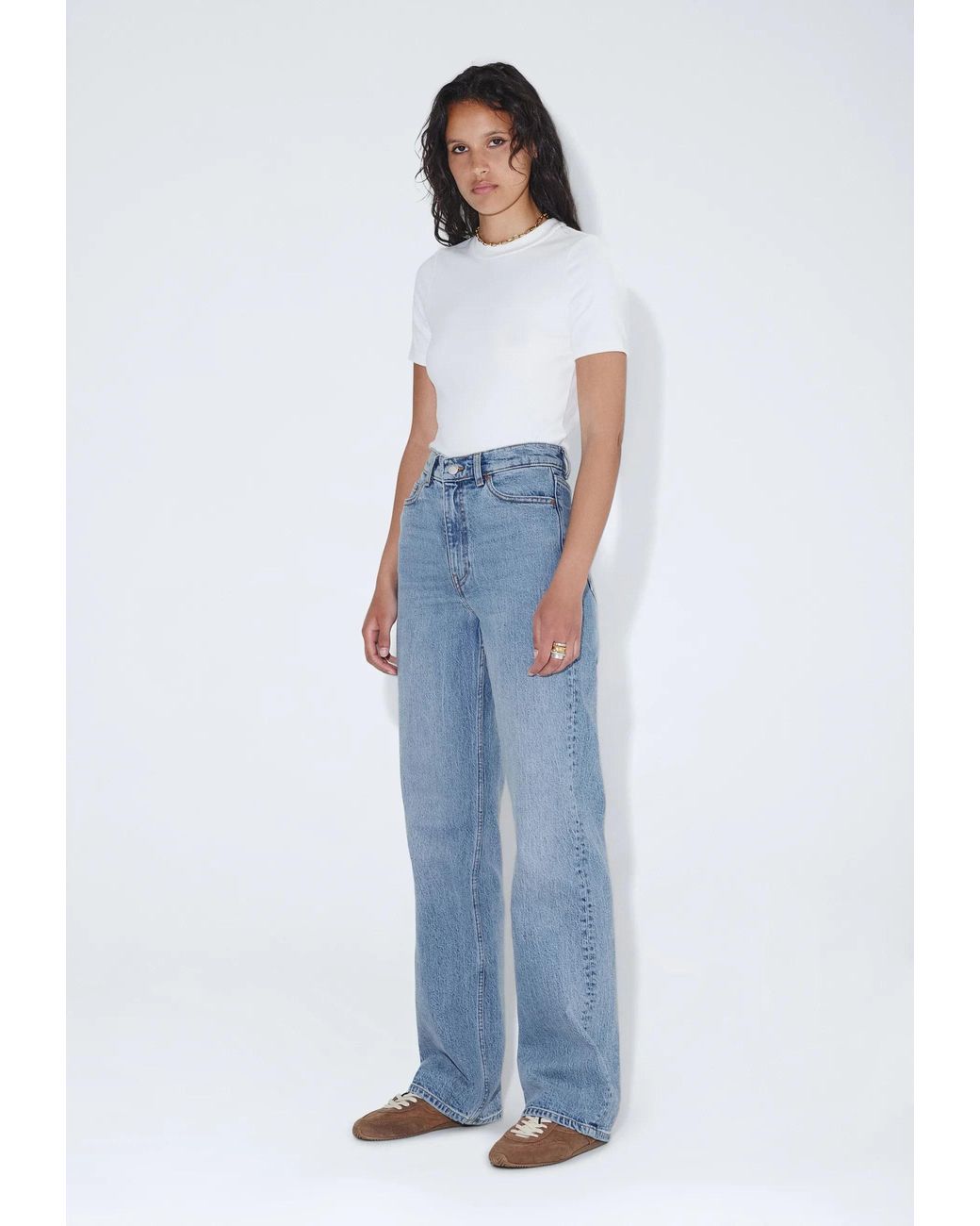 Dr. Denim Blue Echo High Straight