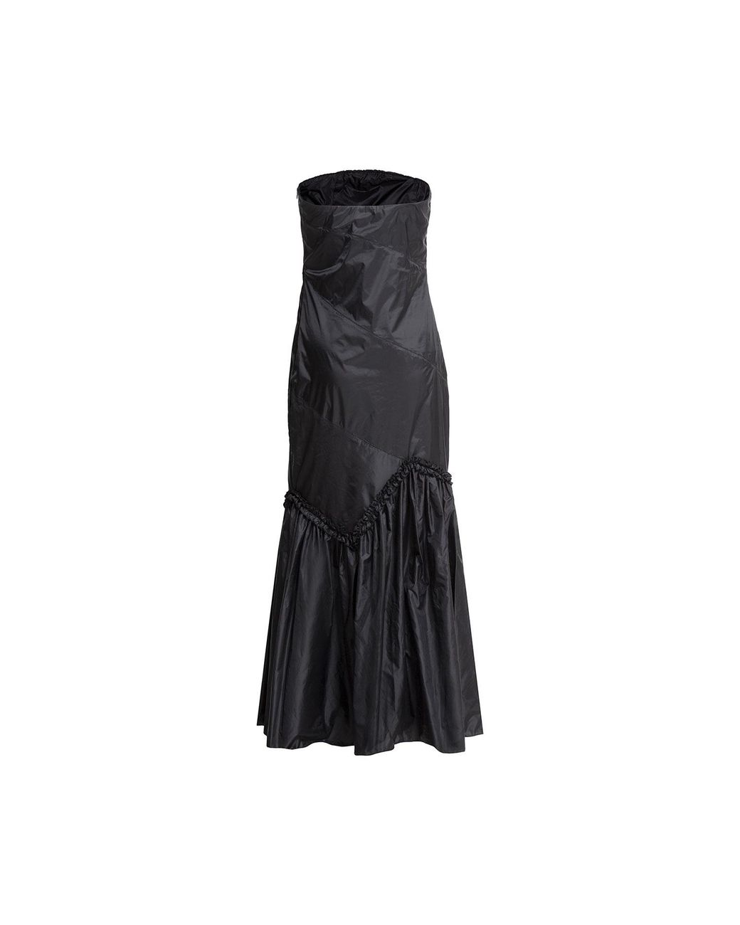 Audrey Vallens Black Spades 2 Strapless Dress