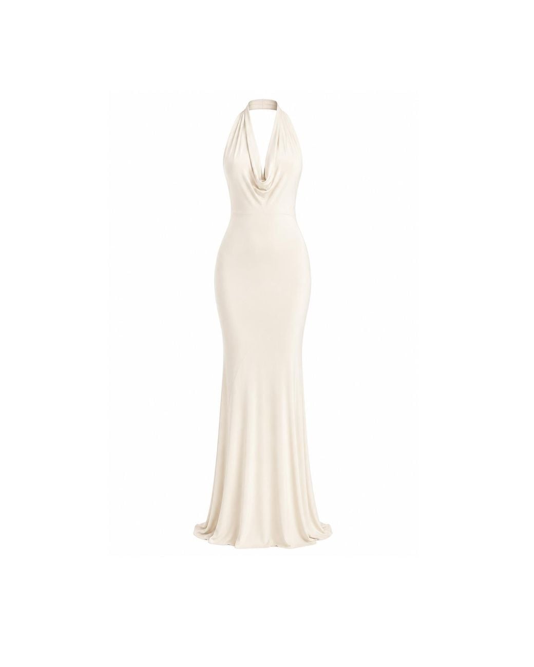 Maison De Gala White Neutrals Selene Ivory Gown