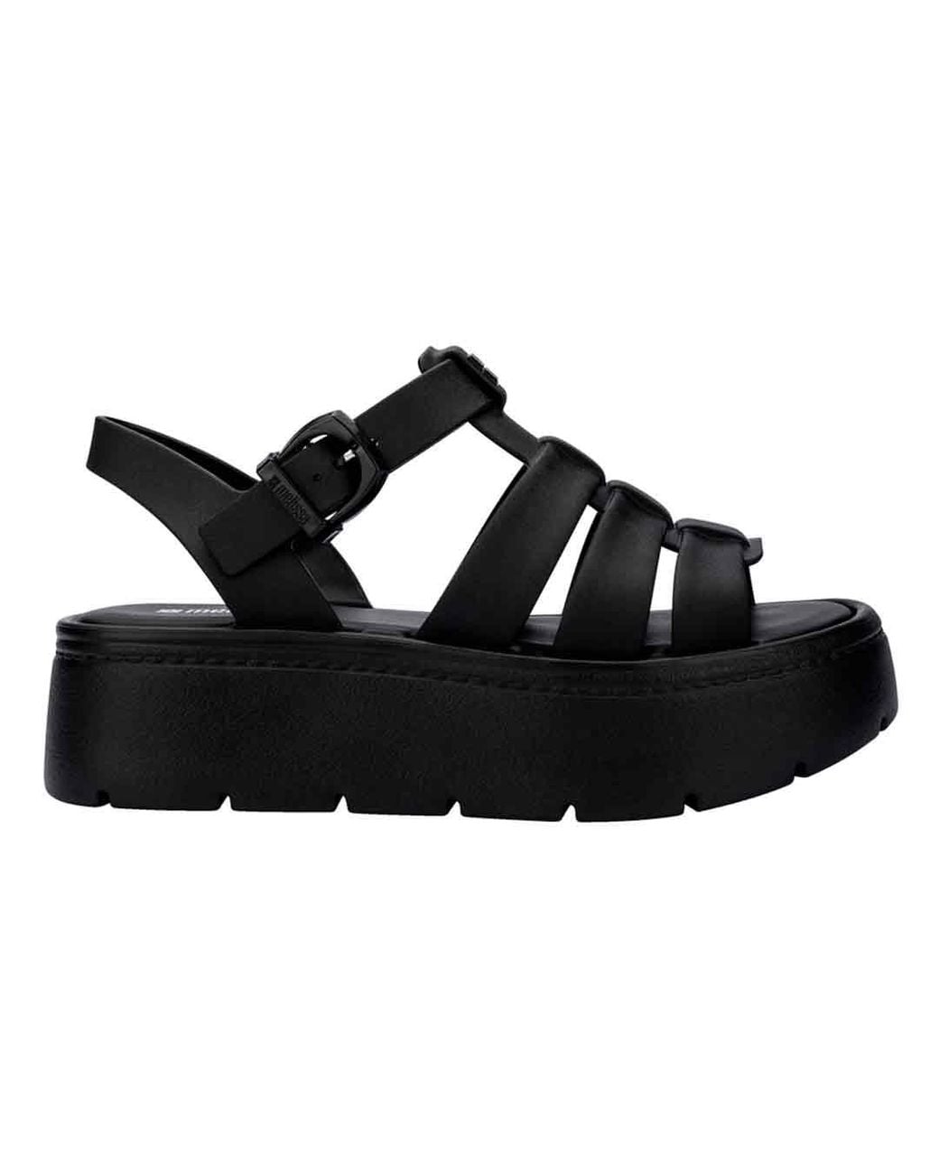 Melissa Black Up Platform Sandal