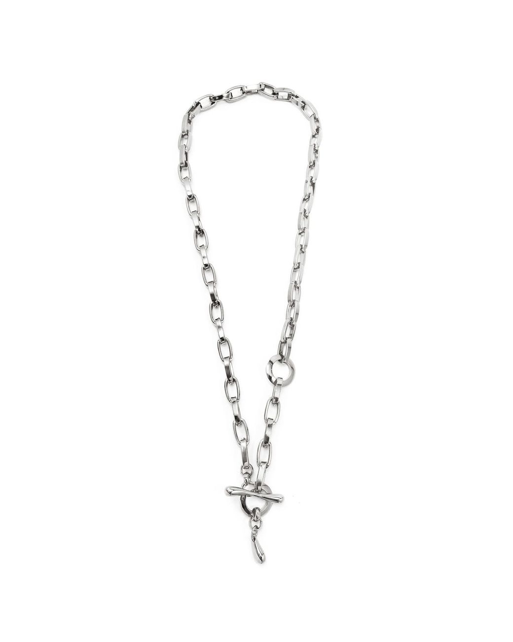 Biko Jewellery Metallic Convertible Chainlink Lariat