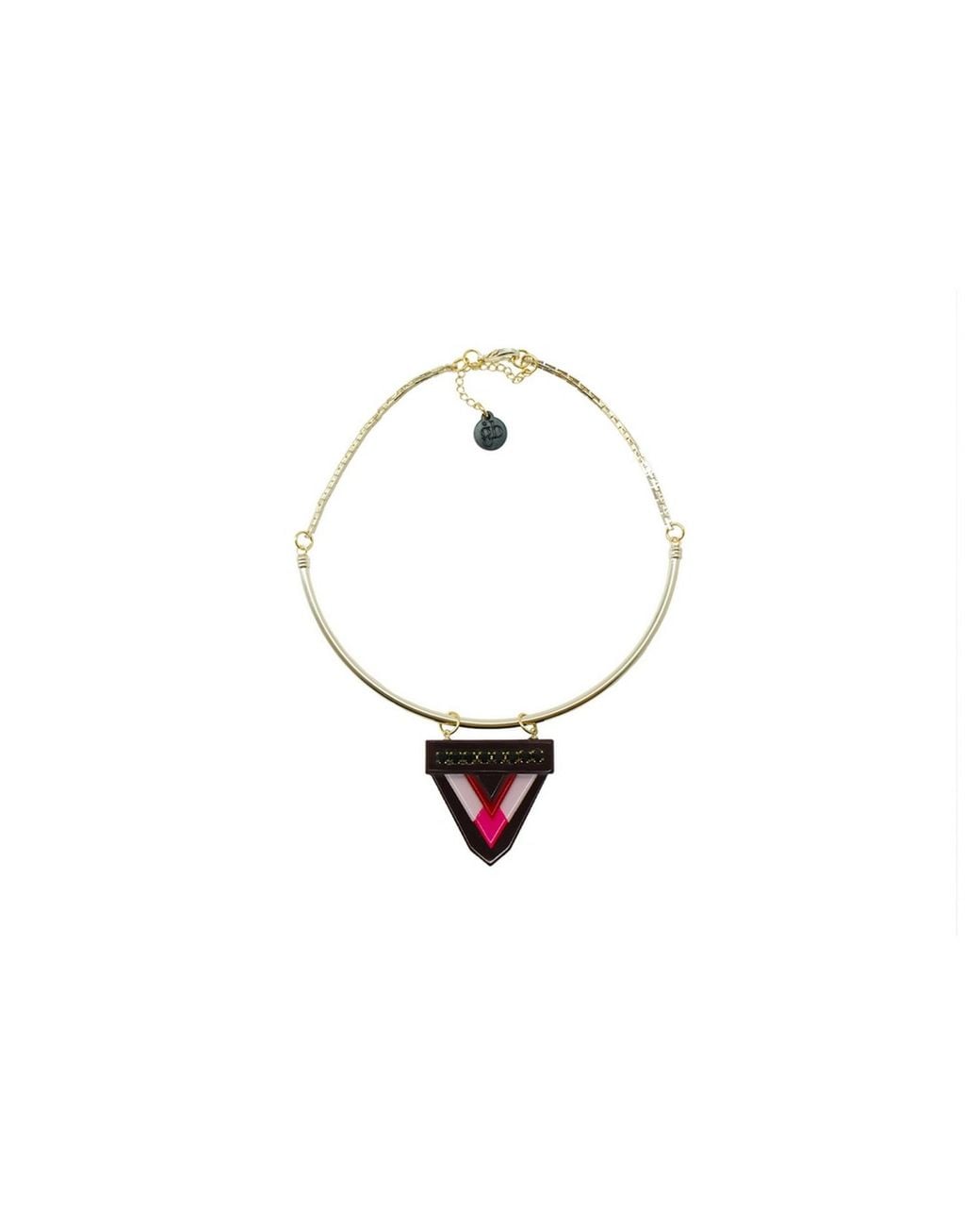Gissa Bicalho White Acrylic Handmade Necklace Kit Kuntur