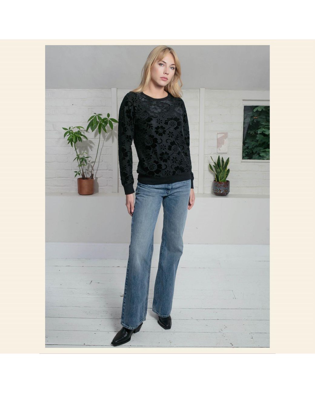 Nooki Design Black Christie Top