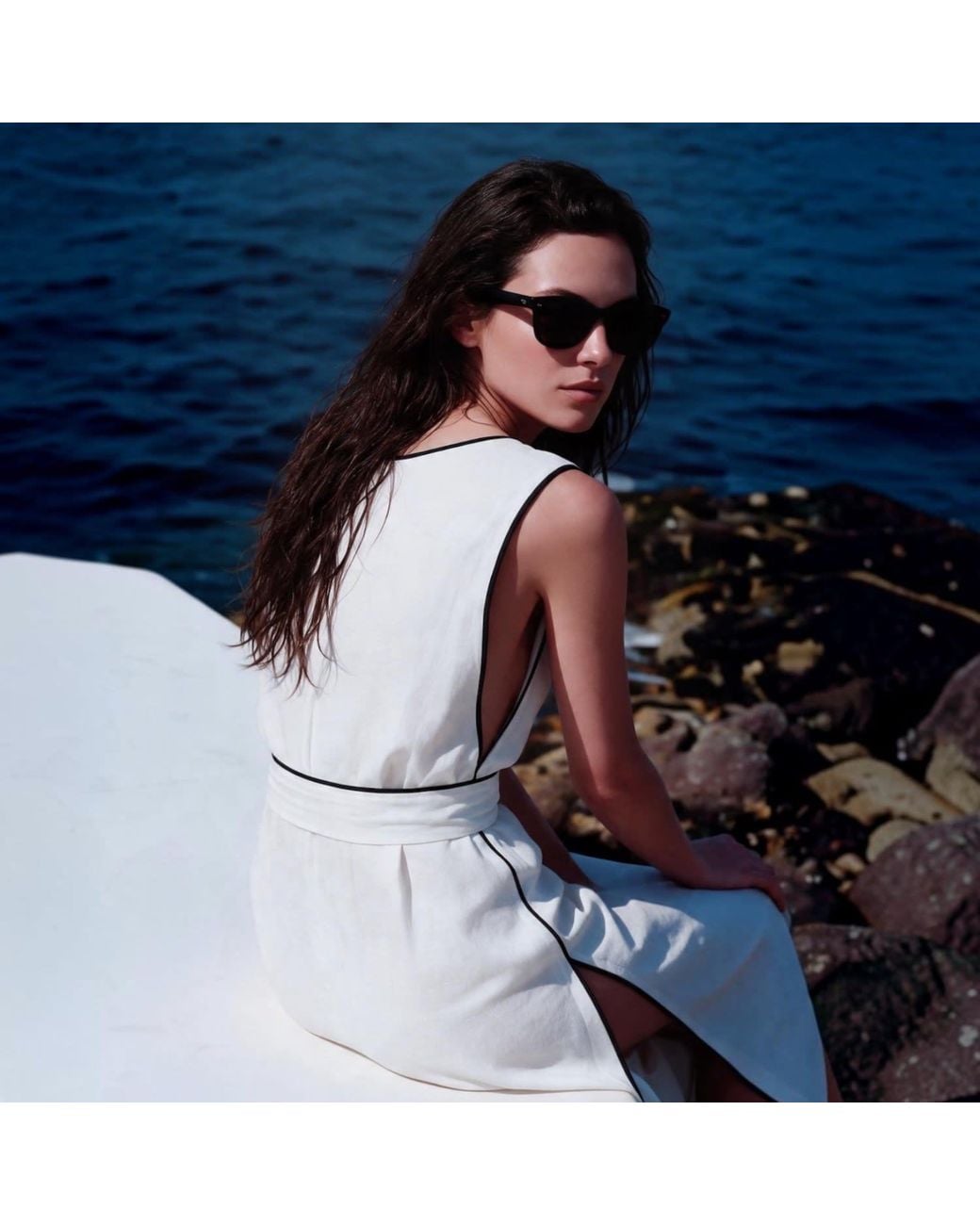 Kipépéo White Nora Dress