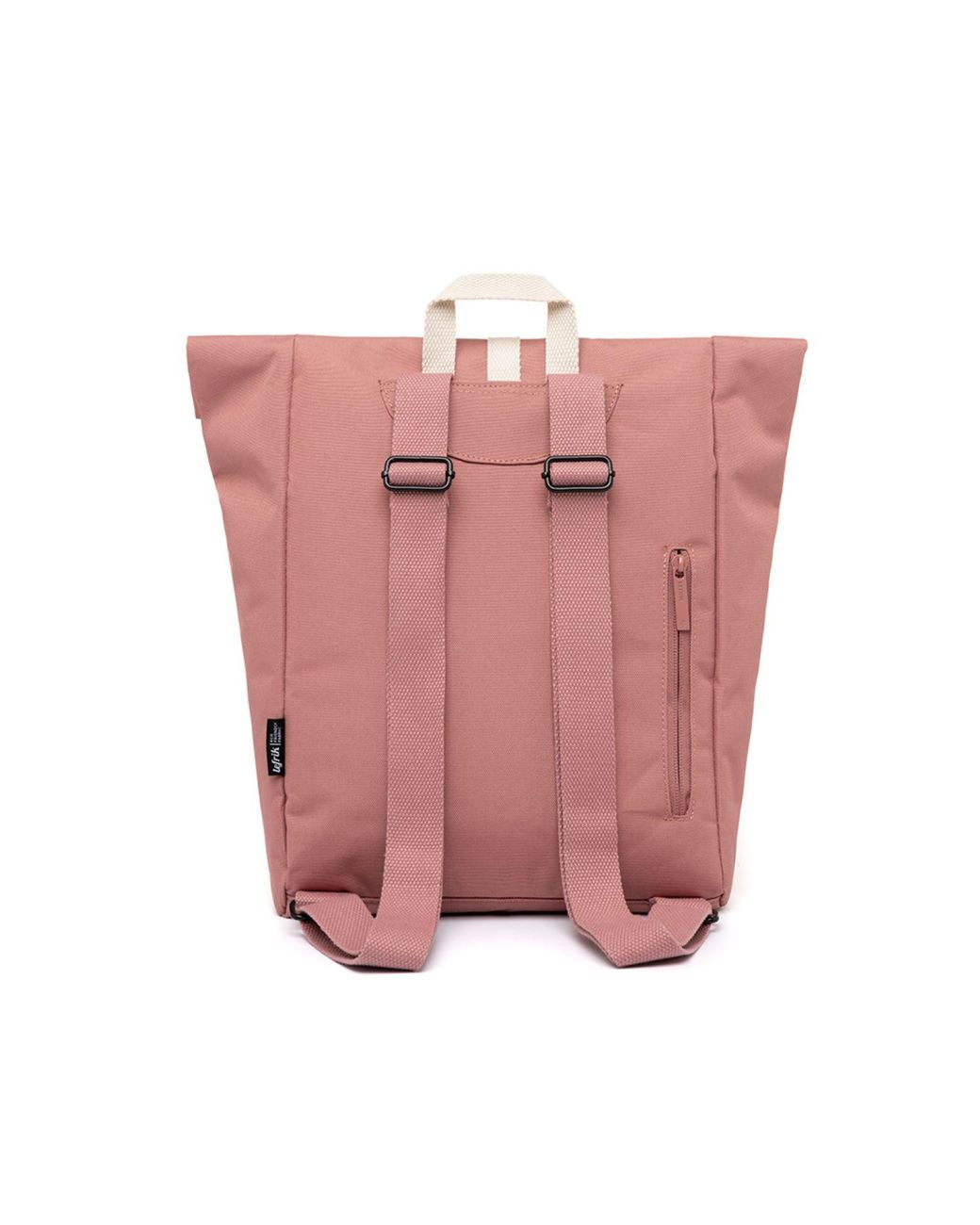 Lefrik Pink Roll Top Mini Backpack Dust