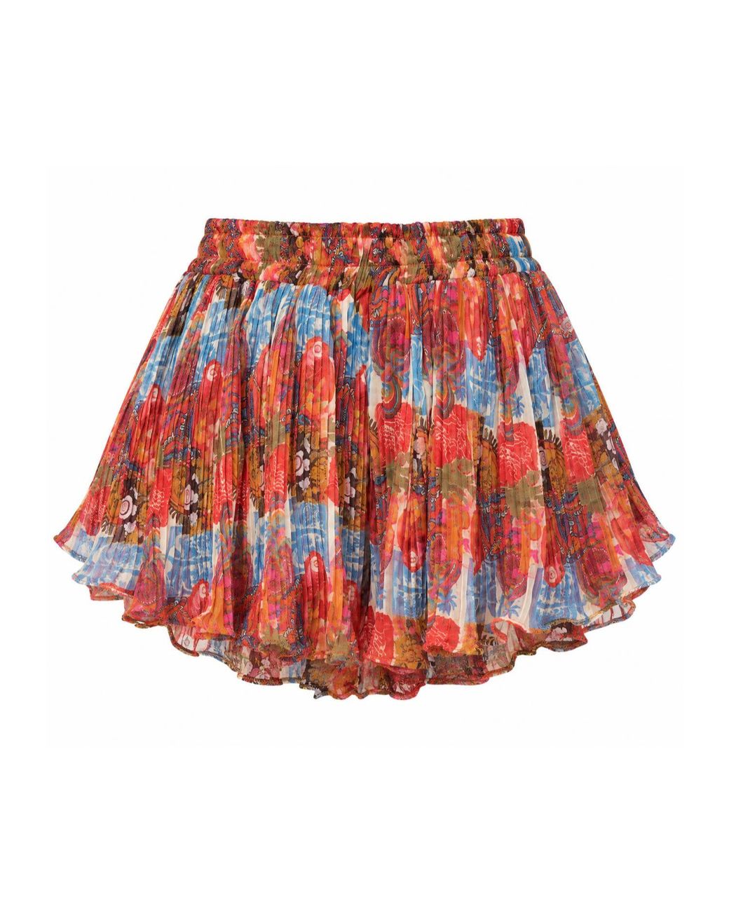 Mohala Grey Red Kahe Shorts