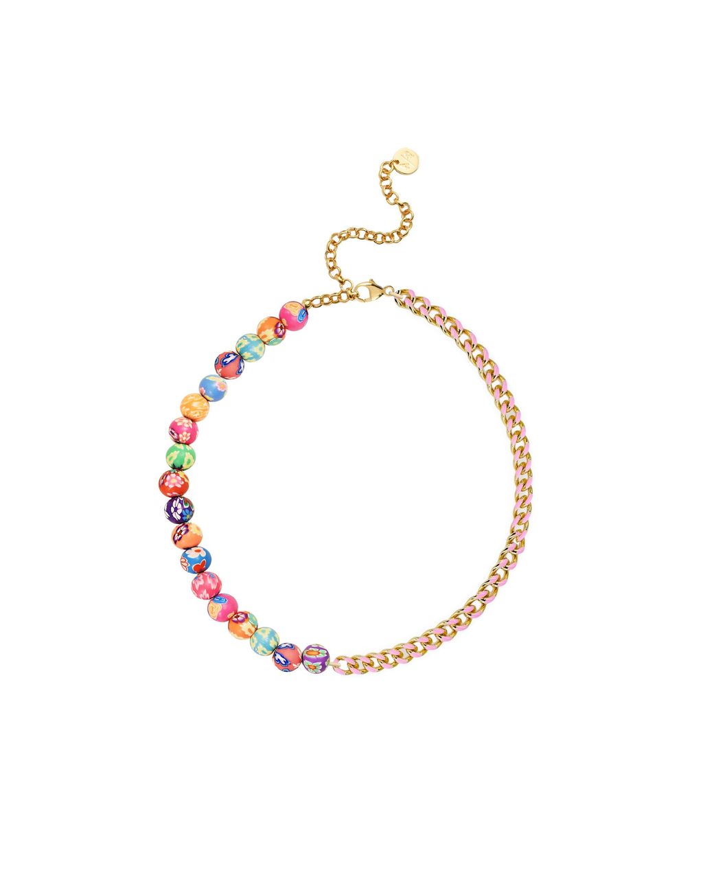 Adriana Pappas Designs Metallic Flower Power Necklace