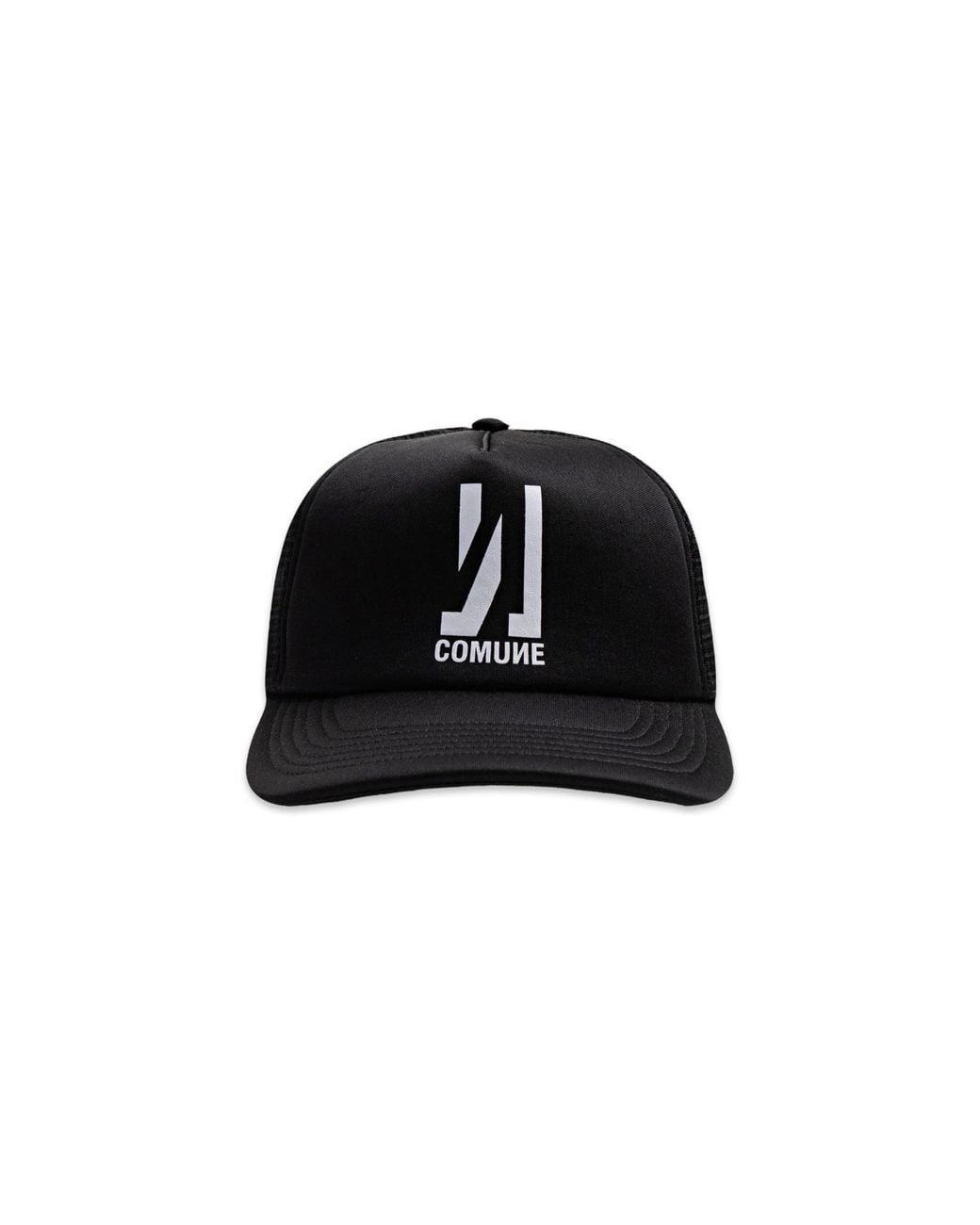 Comune Black Icon Active Trucker Hat for men