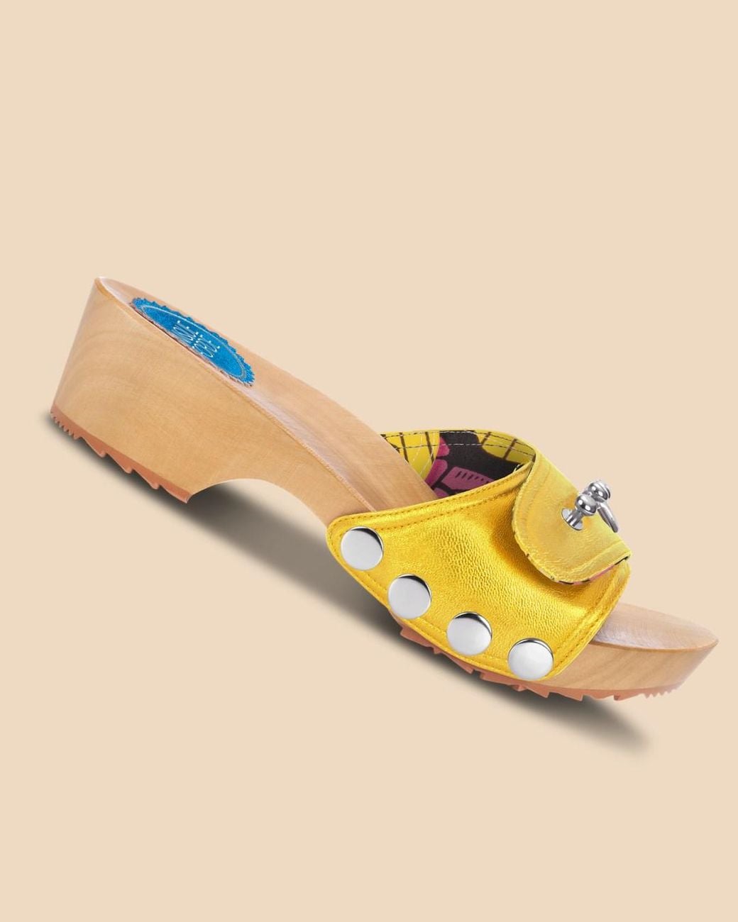 Nique Forde Yellow Sunset Lucille Sandals