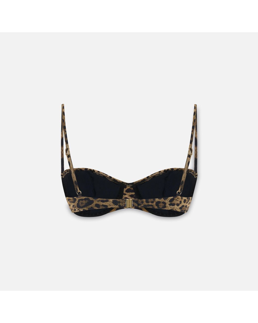 Pcfg Brown The Solar Reflections Balconette Bikini Top