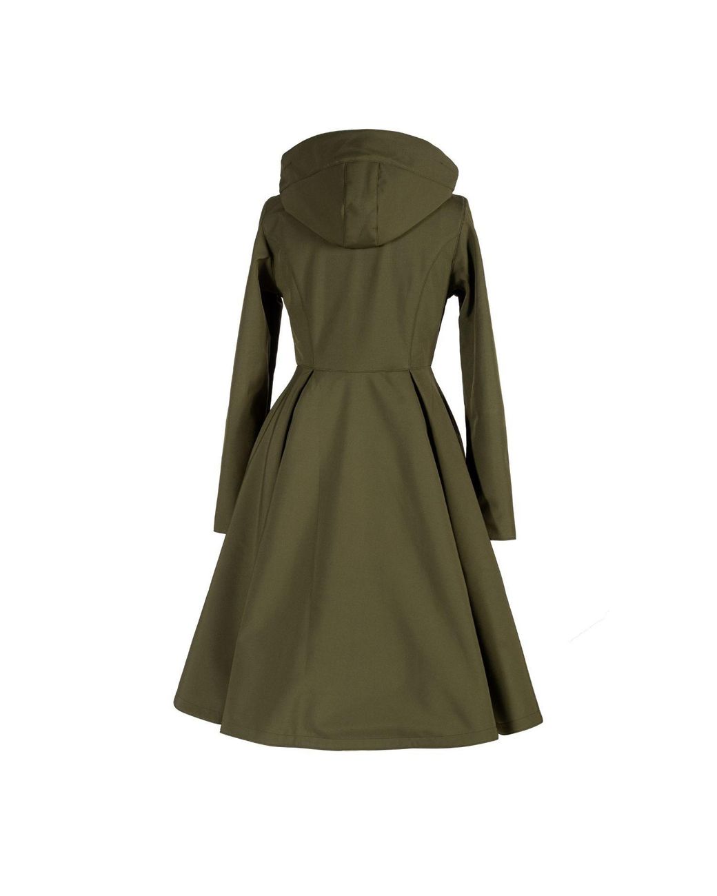 RainSisters Green Khaki Waterproof Coat For Moss