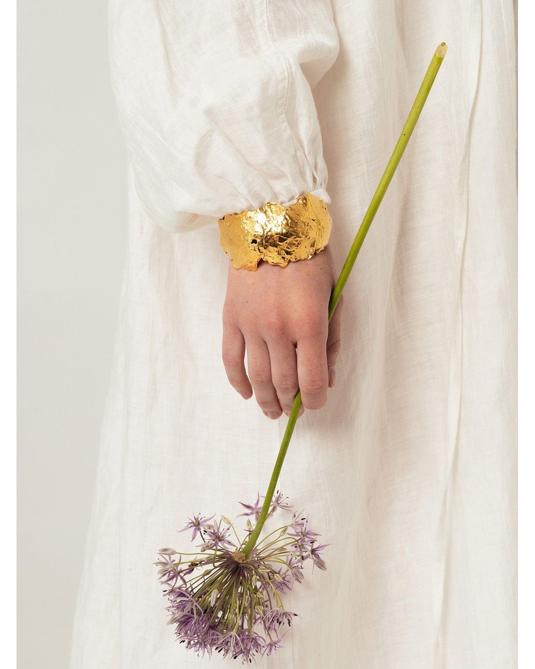 EVA REMENYI Metallic Origin Statement Bracelet