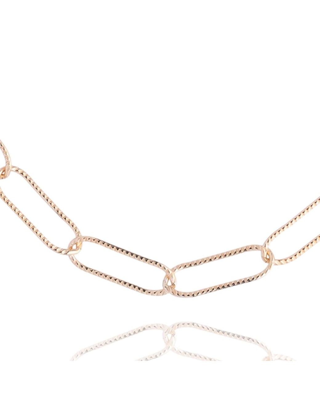N'damus London Metallic Hatton Safe Chain Necklace