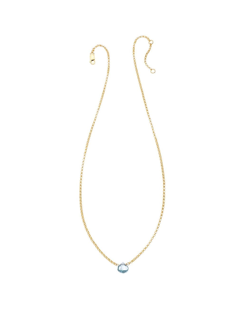 Heather Hawkins Jewelry Metallic Tiny Gemstone Necklace