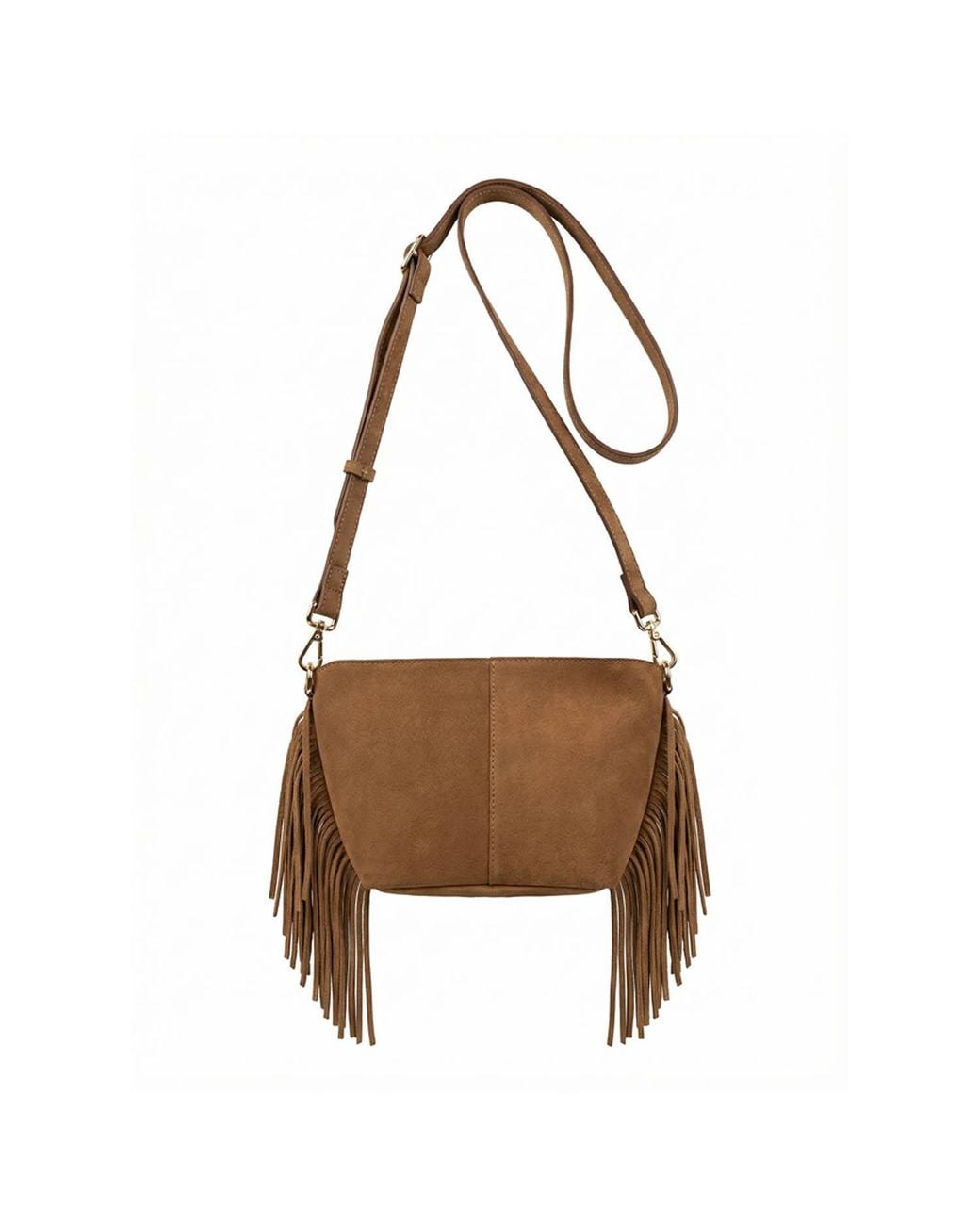 Nooki Design Brown Neutrals Kingston Tassle Cross Body Bag