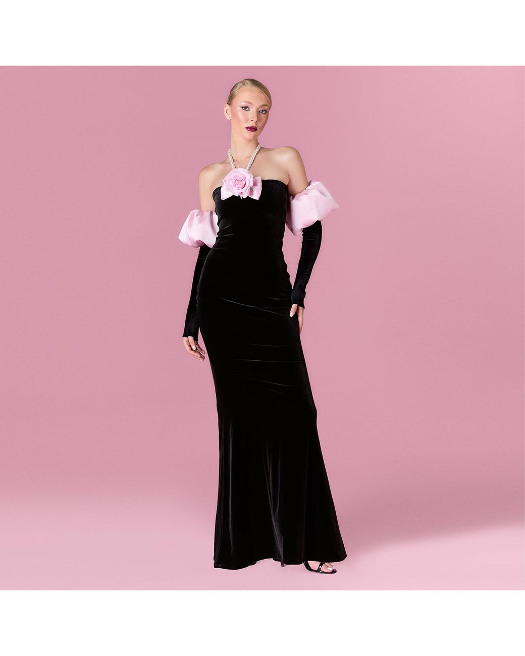 Nur Karaata Black Mystique Gown