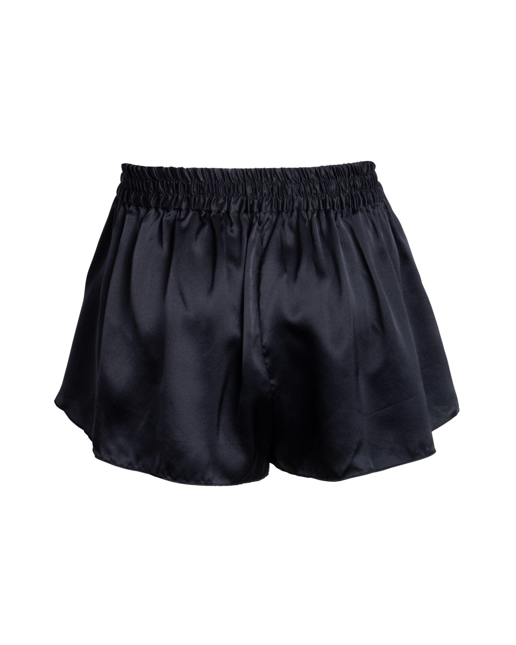 Je Mérite (I Deserve) Blue Silk Pleated Short