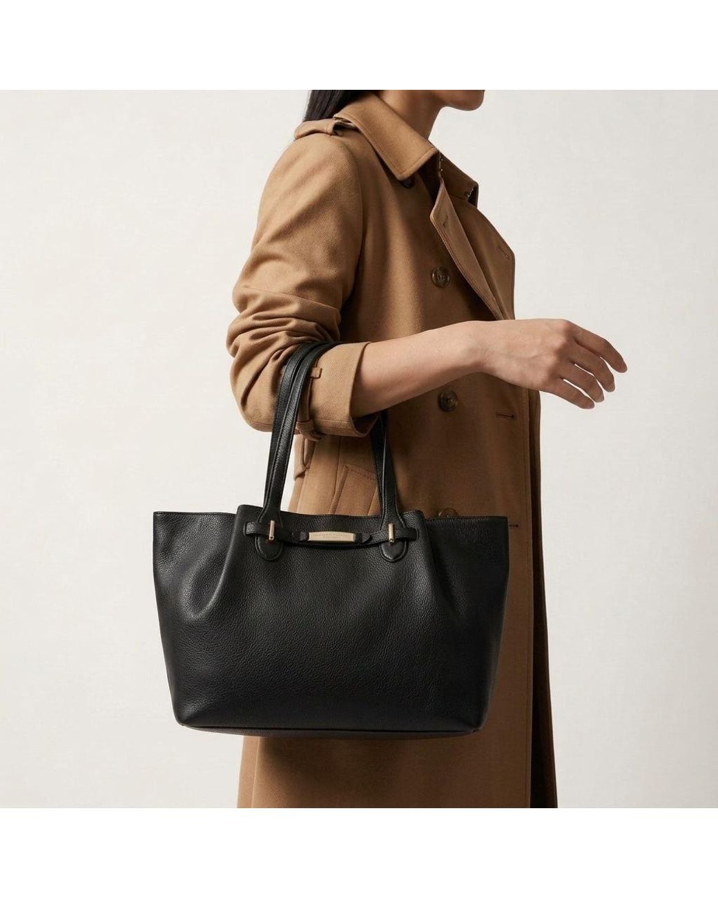 Paul Costelloe Black Judith Tote Bag