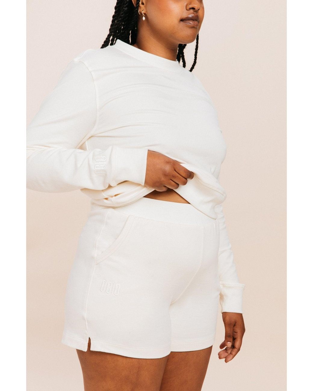 Ocio Leisurewear White Classic Softcore Short