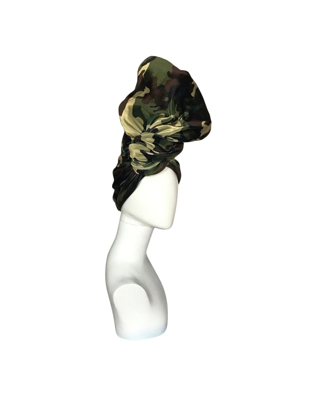Romer Millinery Green Twisturban Turban