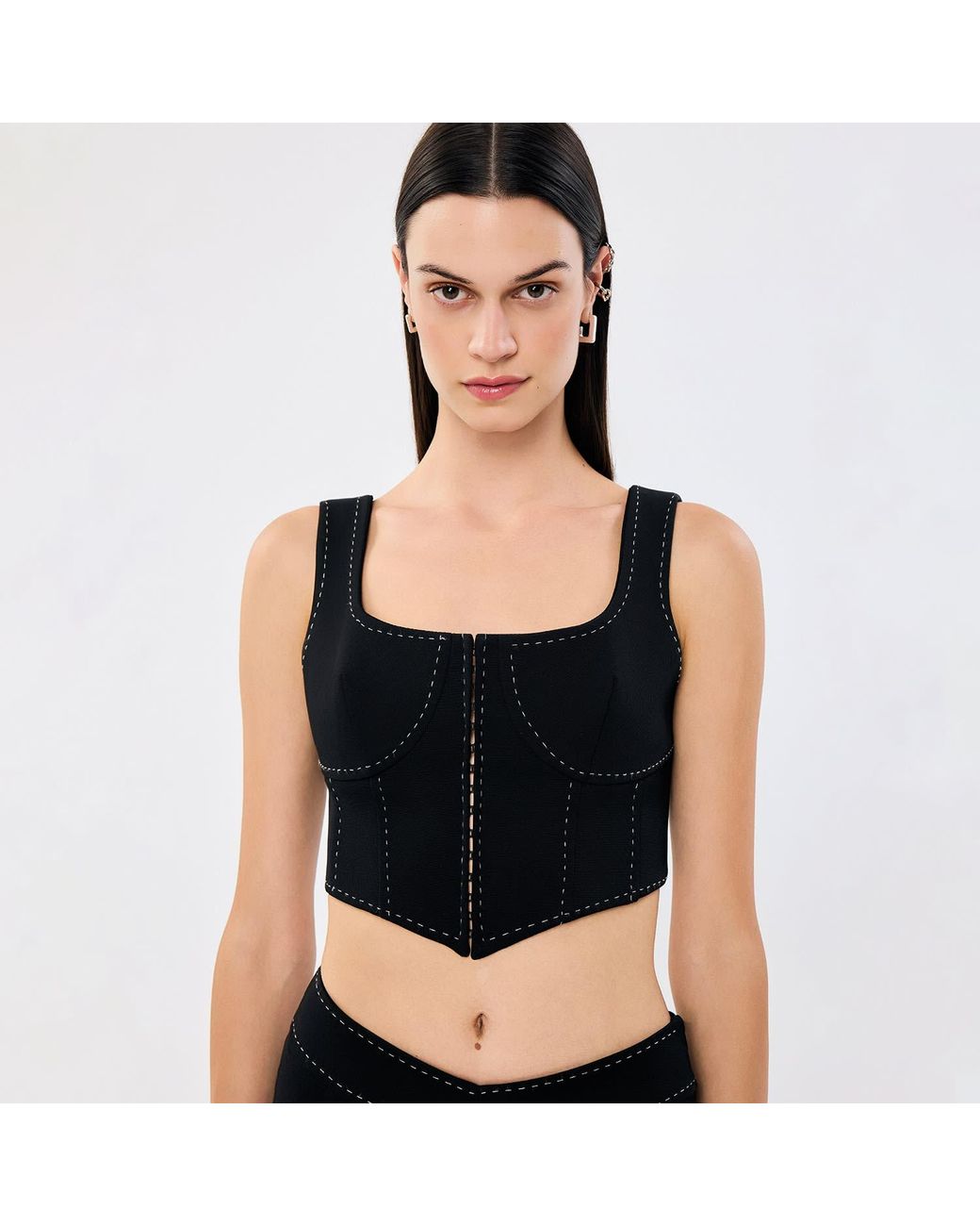 Saint Ones Black Atria Top